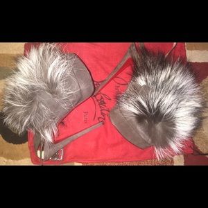 ‼️Flash Sale‼️ Christian Louboutin Splash Fox Fur